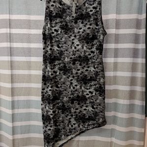 Asymmetrical Open Back H&M Body Con dress (new)